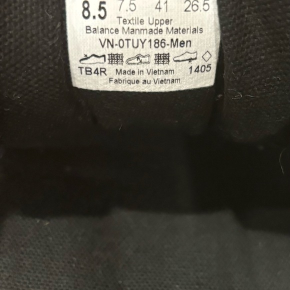 Vans Men’s black Doheny shoes- size 8.5 - Picture 5 of 6